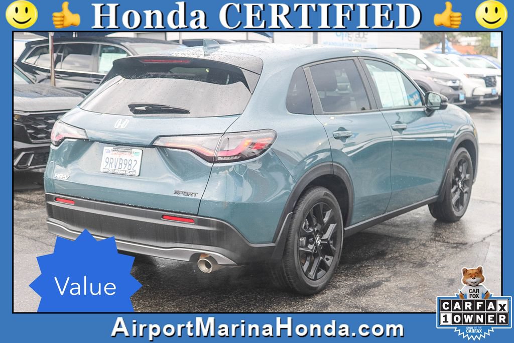 Certified 2025 Honda HR-V Sport image 8