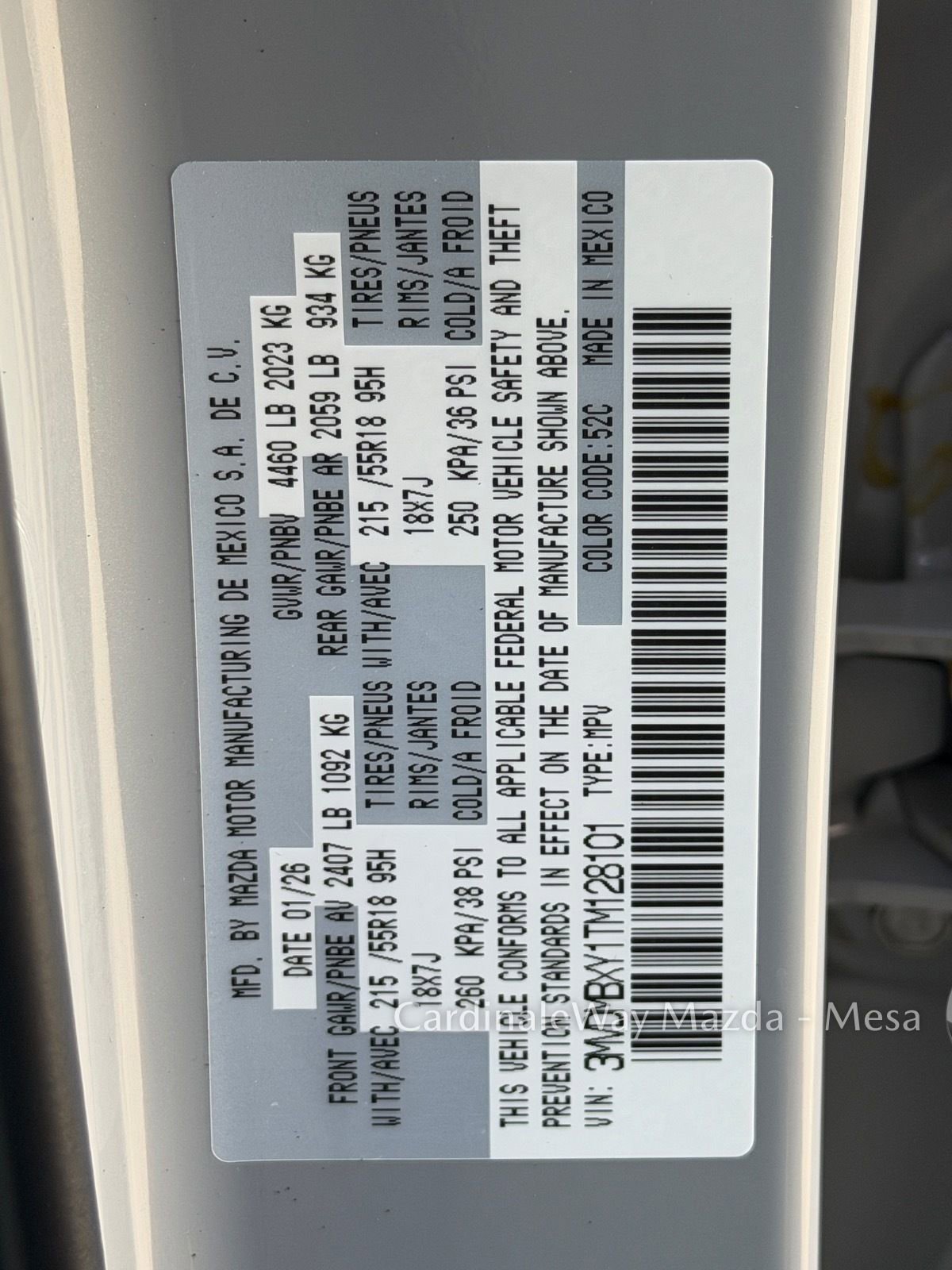New 2026 MAZDA CX-30 Aire Edition image 24