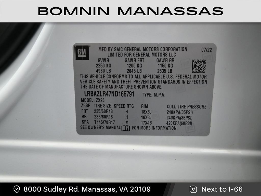 Used 2022 Buick Envision Preferred FWD image 14