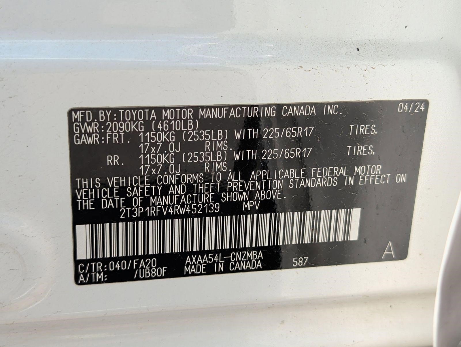 Used 2024 Toyota RAV4 XLE AWD/4WD image 29