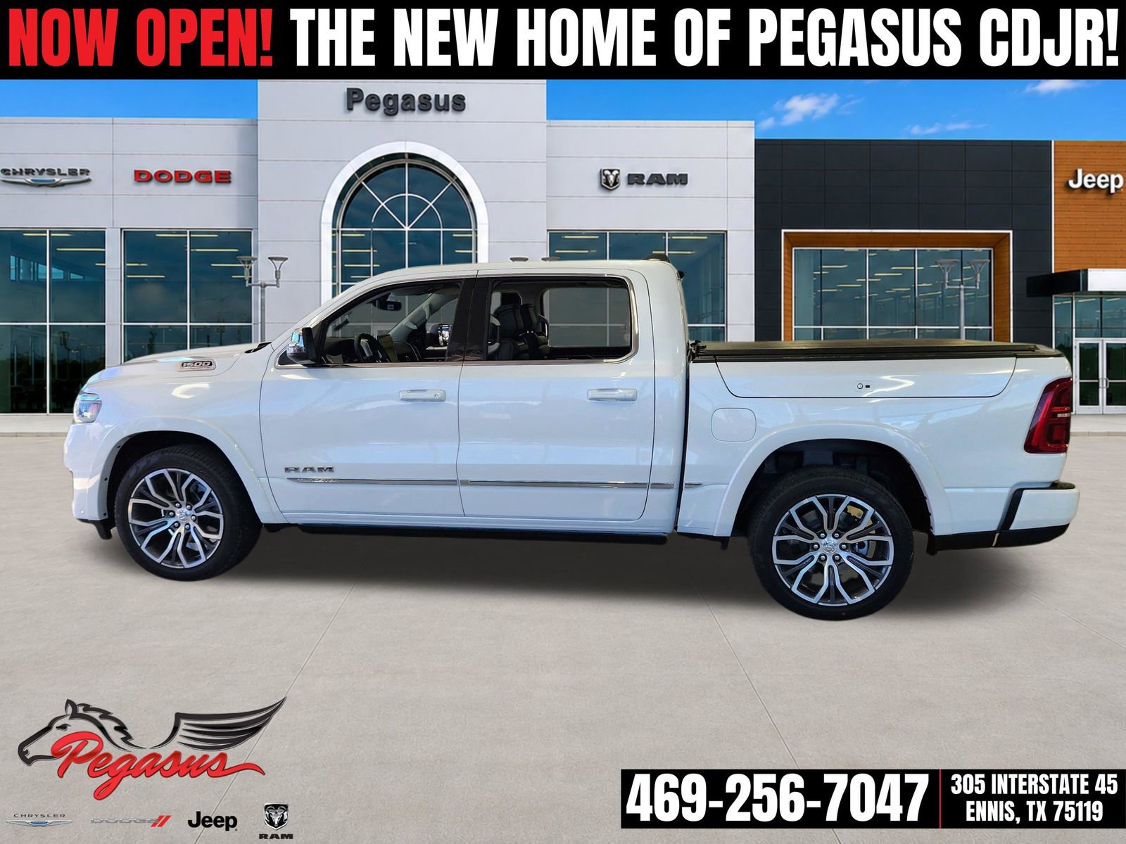 New 2026 RAM 1500 Tungsten w/ Trailer Tow Group AWD/4WD image 3