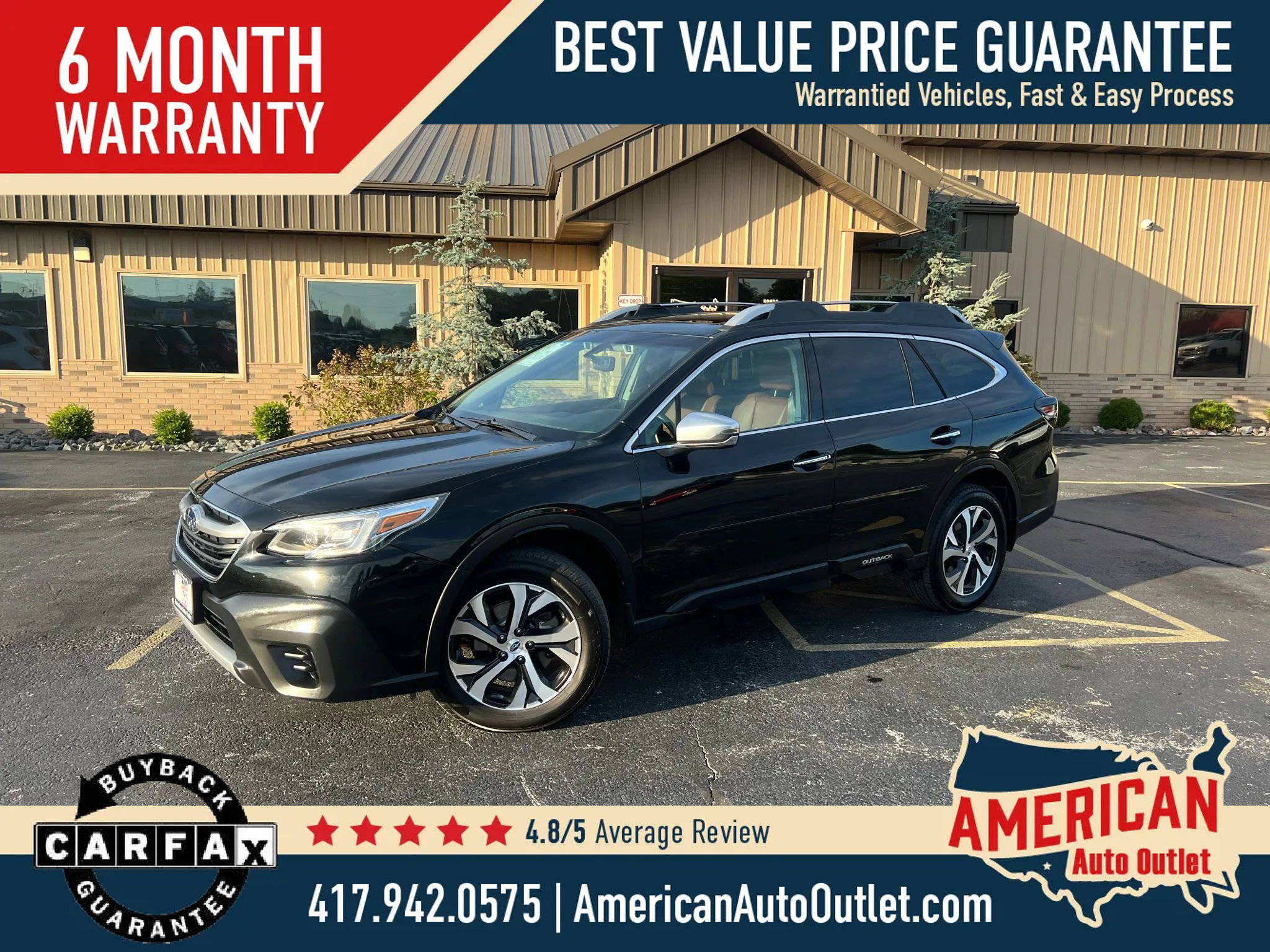 Used 2021 Subaru Outback Touring image 1