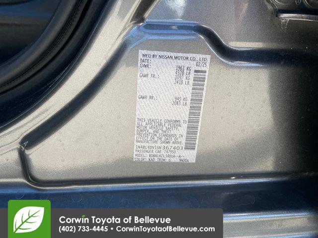 Used 2025 Nissan Altima 2.5 SV FWD image 23