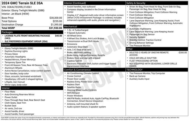 Certified 2024 GMC Terrain SLE image 29