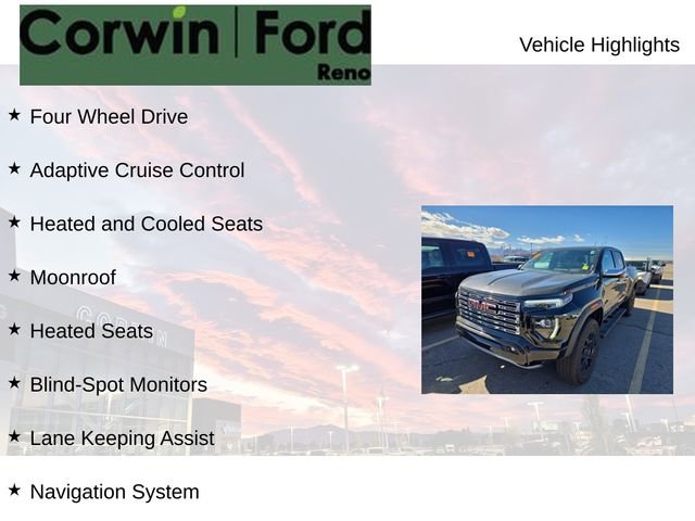 Used 2025 GMC Canyon Denali w/ LPO, Denali Black Edition image 7