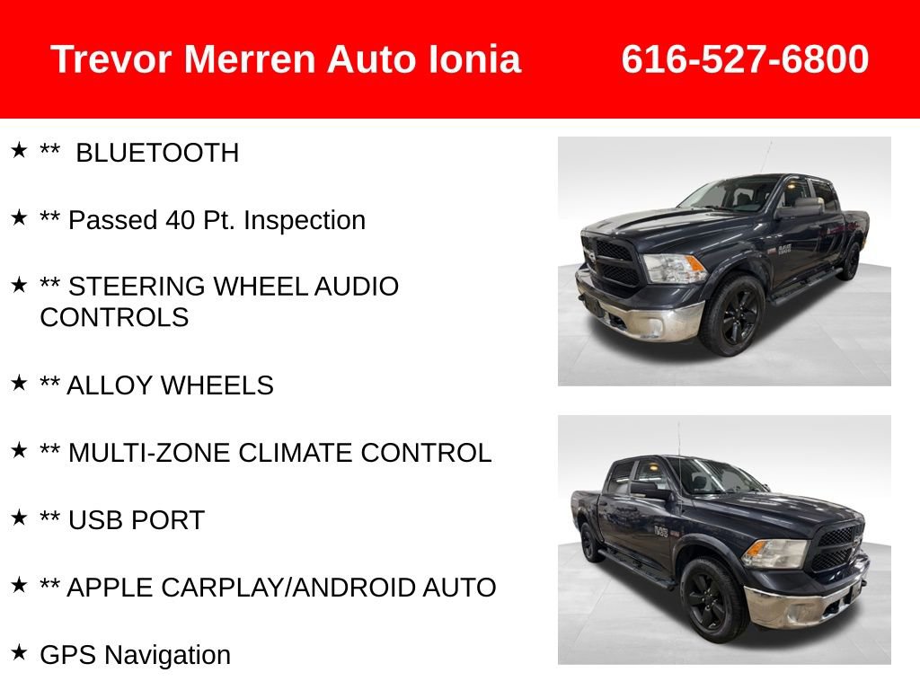 Used 2018 RAM 1500 Outdoorsman image 13