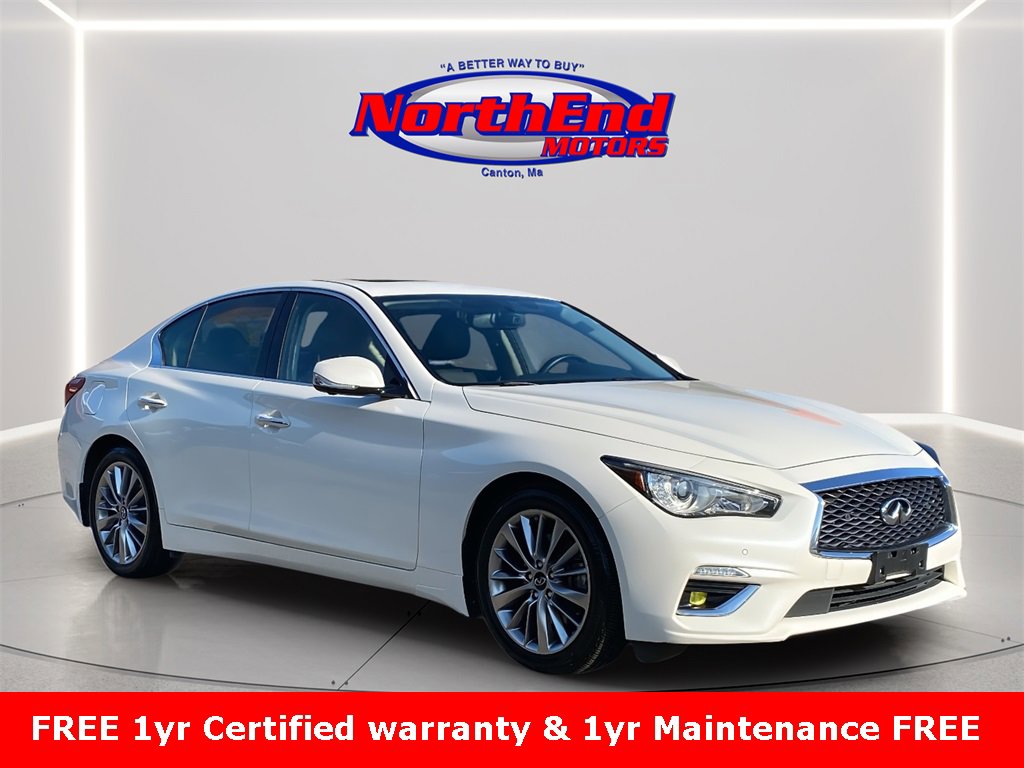 Used 2022 INFINITI Q50 Luxe w/ Cargo Package