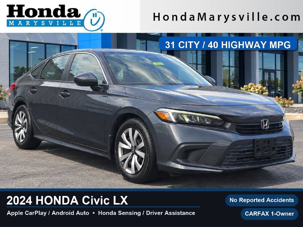 Used 2024 Honda Civic LX