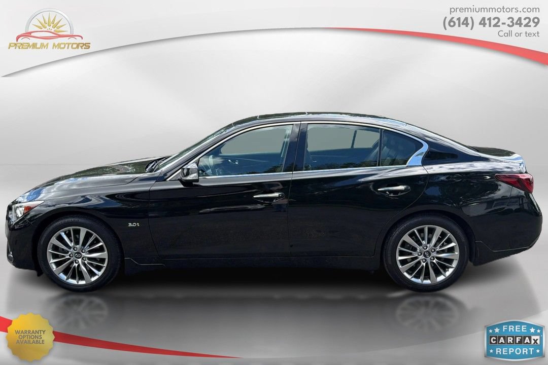 Used 2018 INFINITI Q50 Luxe w/ Essential Package (3.0T Luxe) AWD/4WD image 2