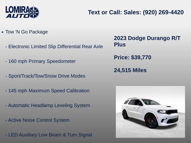 Used 2023 Dodge Durango R/T w/ Tow 'N Go Group AWD/4WD image 33