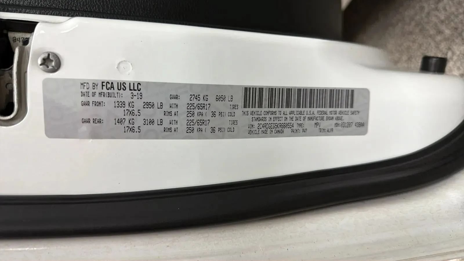 Used 2019 Dodge Grand Caravan GT FWD image 24