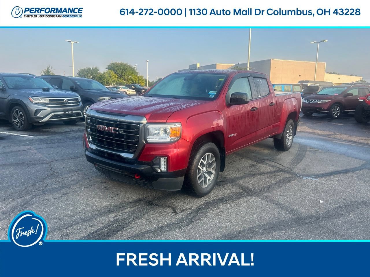 Used 2021 GMC Canyon AT4 w/ Driver Alert Package AWD/4WD image 8