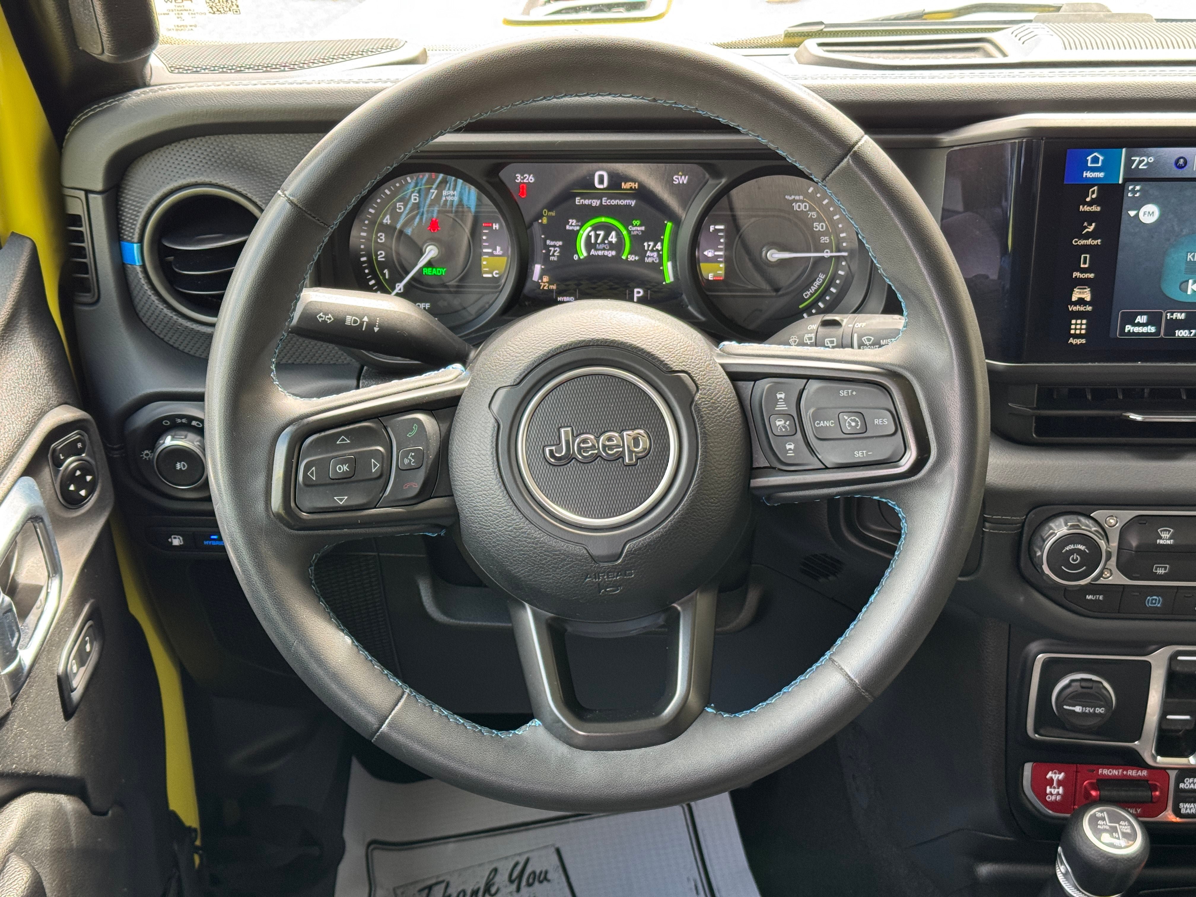 Used 2024 Jeep Wrangler Unlimited Rubicon 4xe AWD/4WD image 10