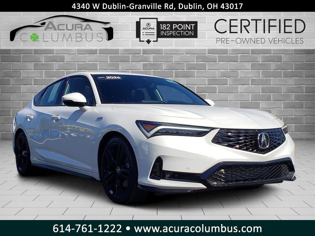 Certified 2026 Acura Integra A-Spec w/ Technology Package