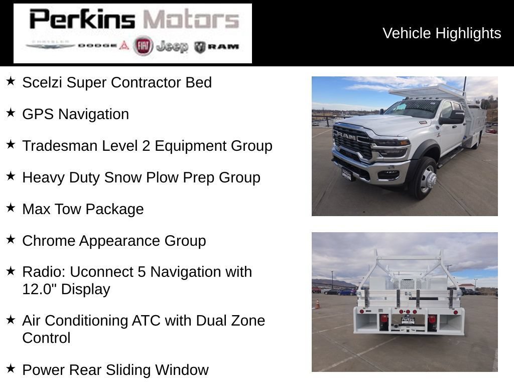 New 2026 RAM 5500 Tradesman w/ Chrome Appearance Group AWD/4WD image 3