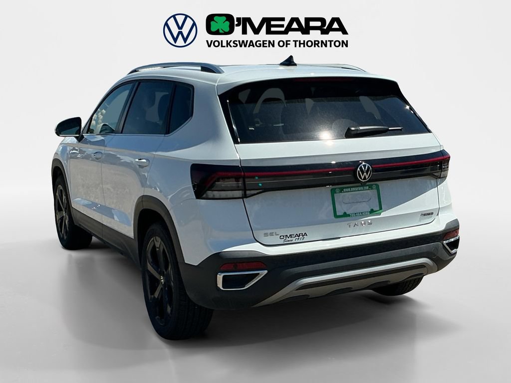 Used 2025 Volkswagen Taos SEL w/ Black Wheel Plus Package AWD/4WD image 3