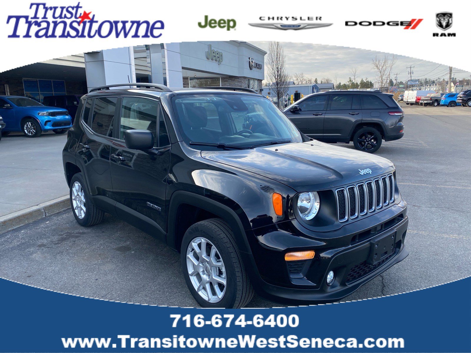 Used 2022 Jeep Renegade Latitude w/ Sun/Sound Group image 1