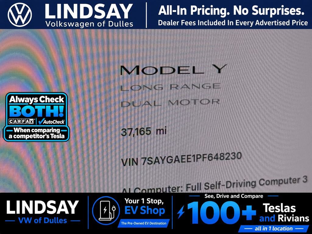 Used 2023 Tesla Model Y Long Range AWD/4WD image 29