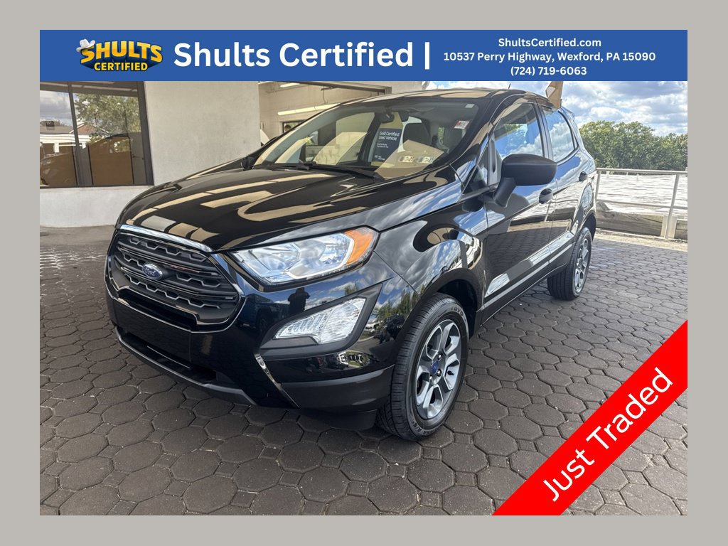 Certified 2022 Ford EcoSport S AWD/4WD image 1