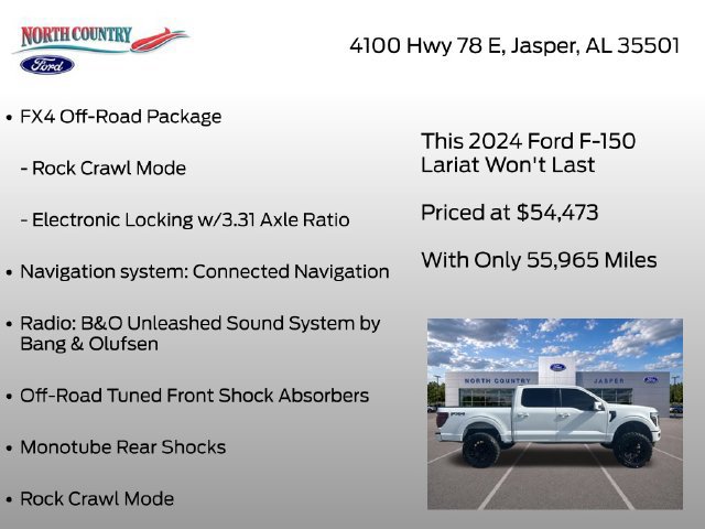 Used 2024 Ford F150 Lariat w/ Equipment Group 502A High AWD/4WD image 18
