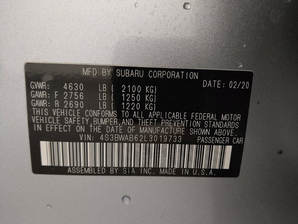 Used 2020 Subaru Legacy w/ Alloy Wheel Package image 33