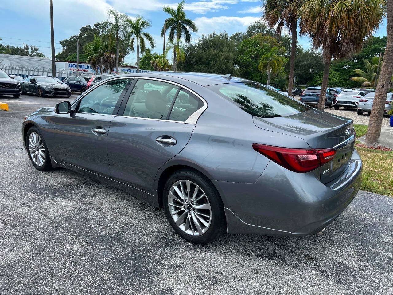 Used 2022 INFINITI Q50 Luxe w/ Cargo Package AWD/4WD image 7