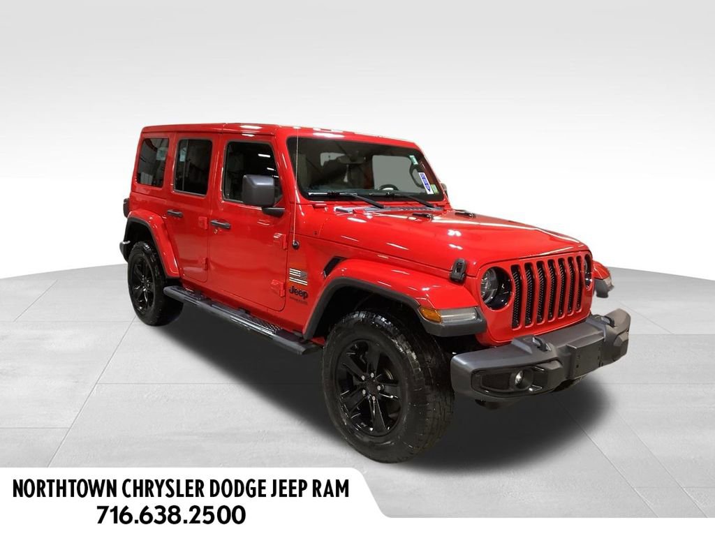 Used 2021 Jeep Wrangler Unlimited Sahara image 2