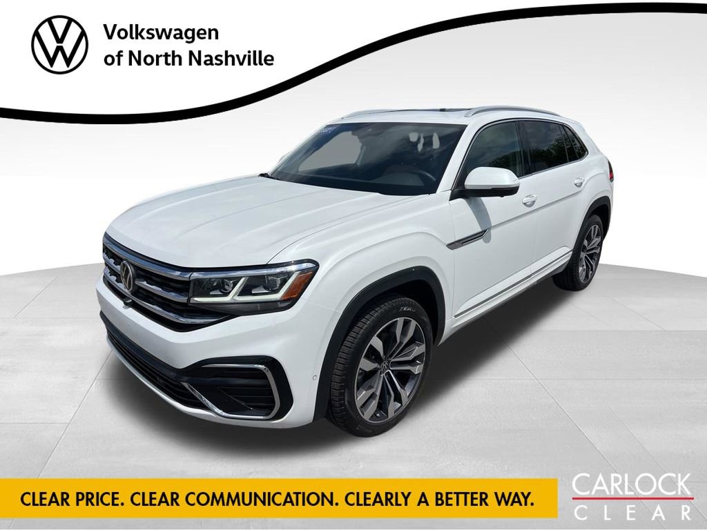 Certified 2022 Volkswagen Atlas Cross Sport SEL Premium R-Line AWD/4WD image 1