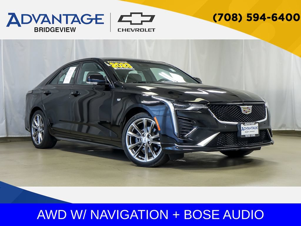 Used 2023 Cadillac CT4 Sport AWD/4WD image 1