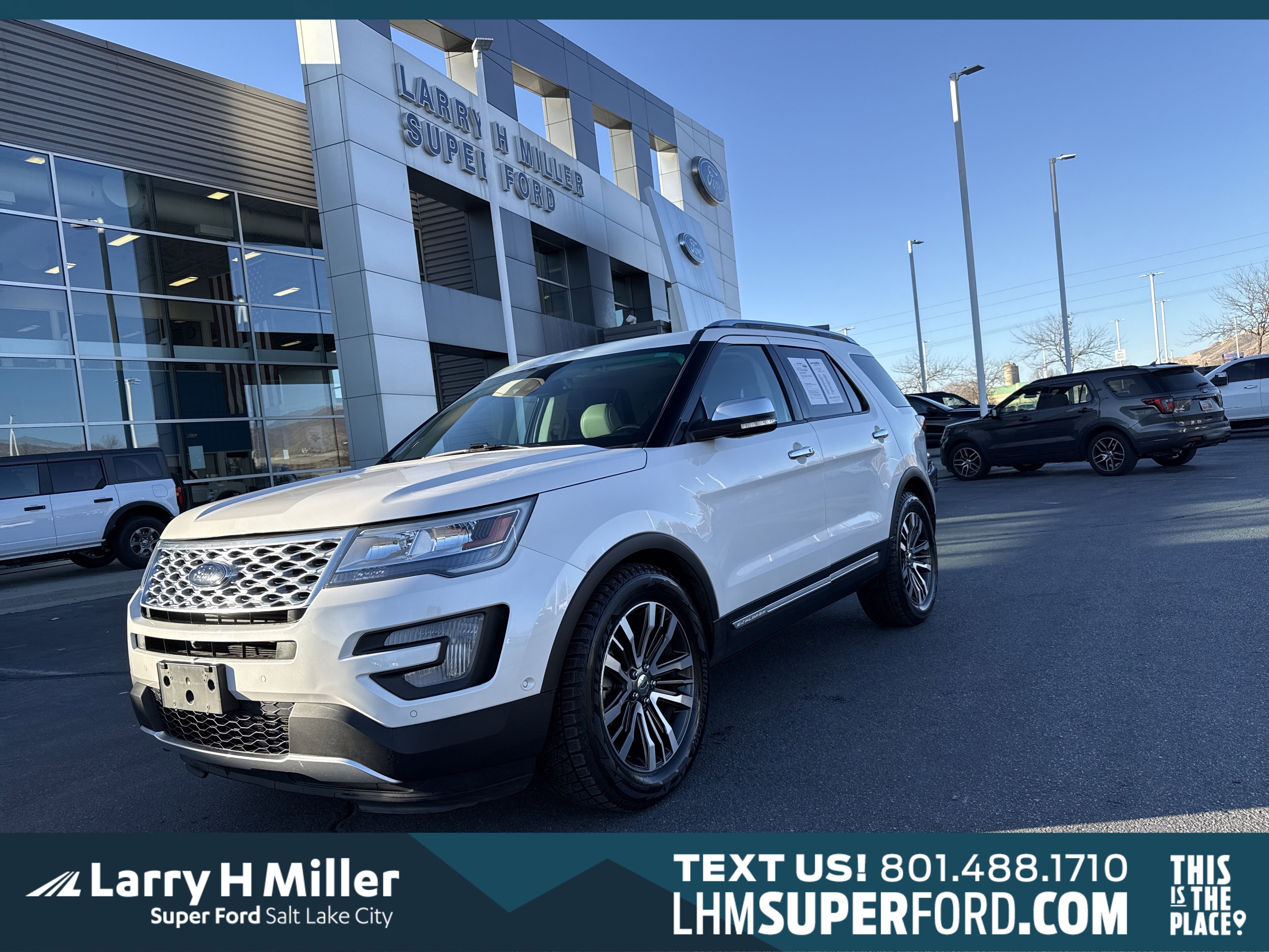 Used 2016 Ford Explorer Platinum image 1