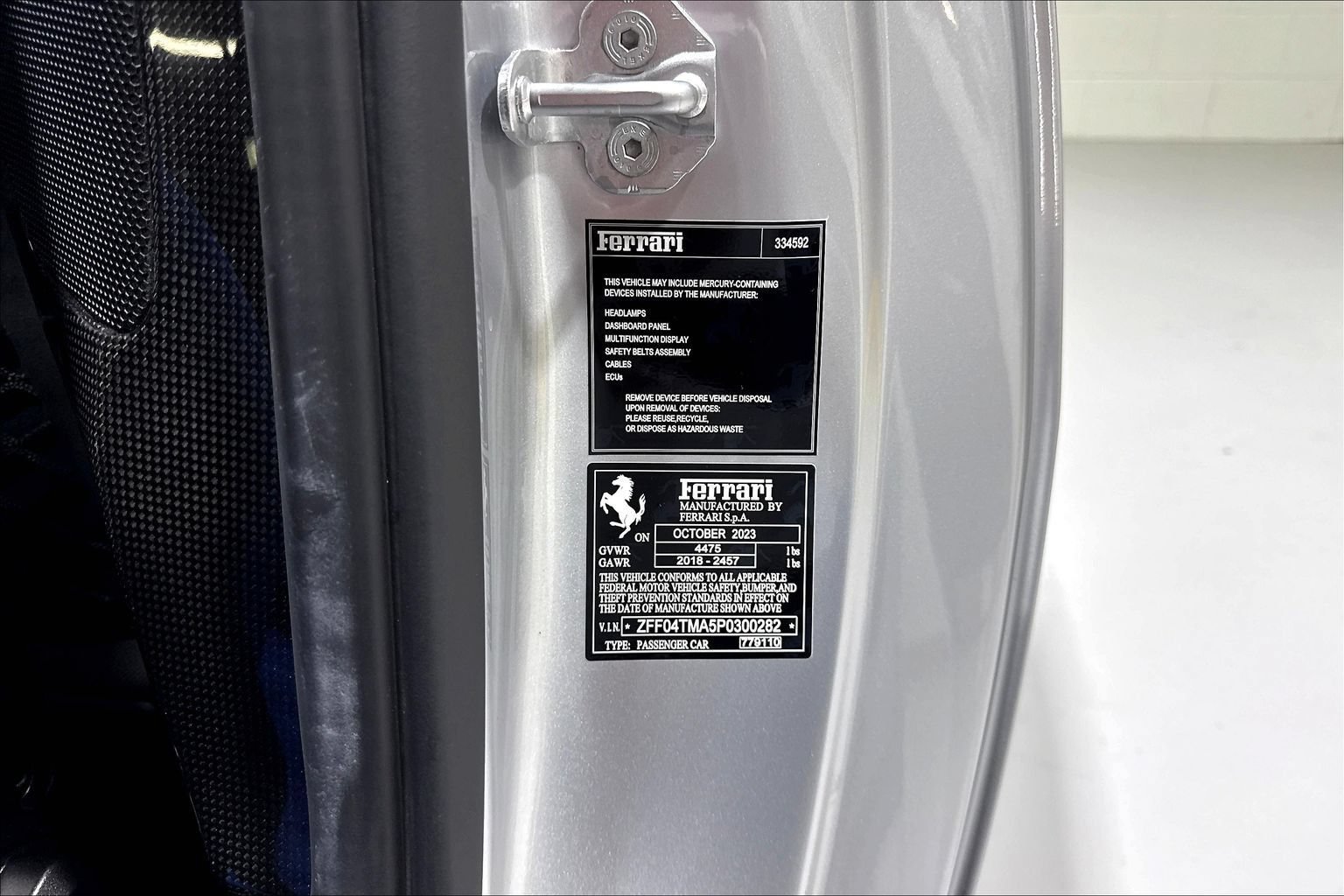 Used 2023 Ferrari 812 Competizione A RWD image 17