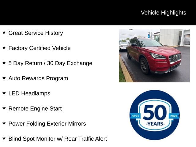 Used 2020 Lincoln Corsair AWD w/ Equipment Group 101A image 7
