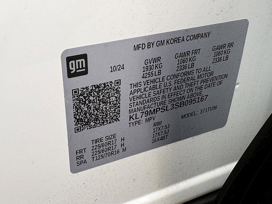 Certified 2025 Chevrolet TrailBlazer LT w/ LT Cold Weather Package image 26