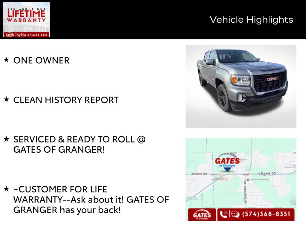 Used 2022 GMC Canyon Elevation w/ Elevation Premium Package AWD/4WD image 7