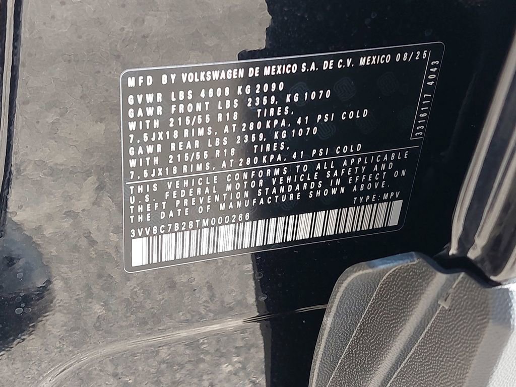 New 2026 Volkswagen Taos S image 31