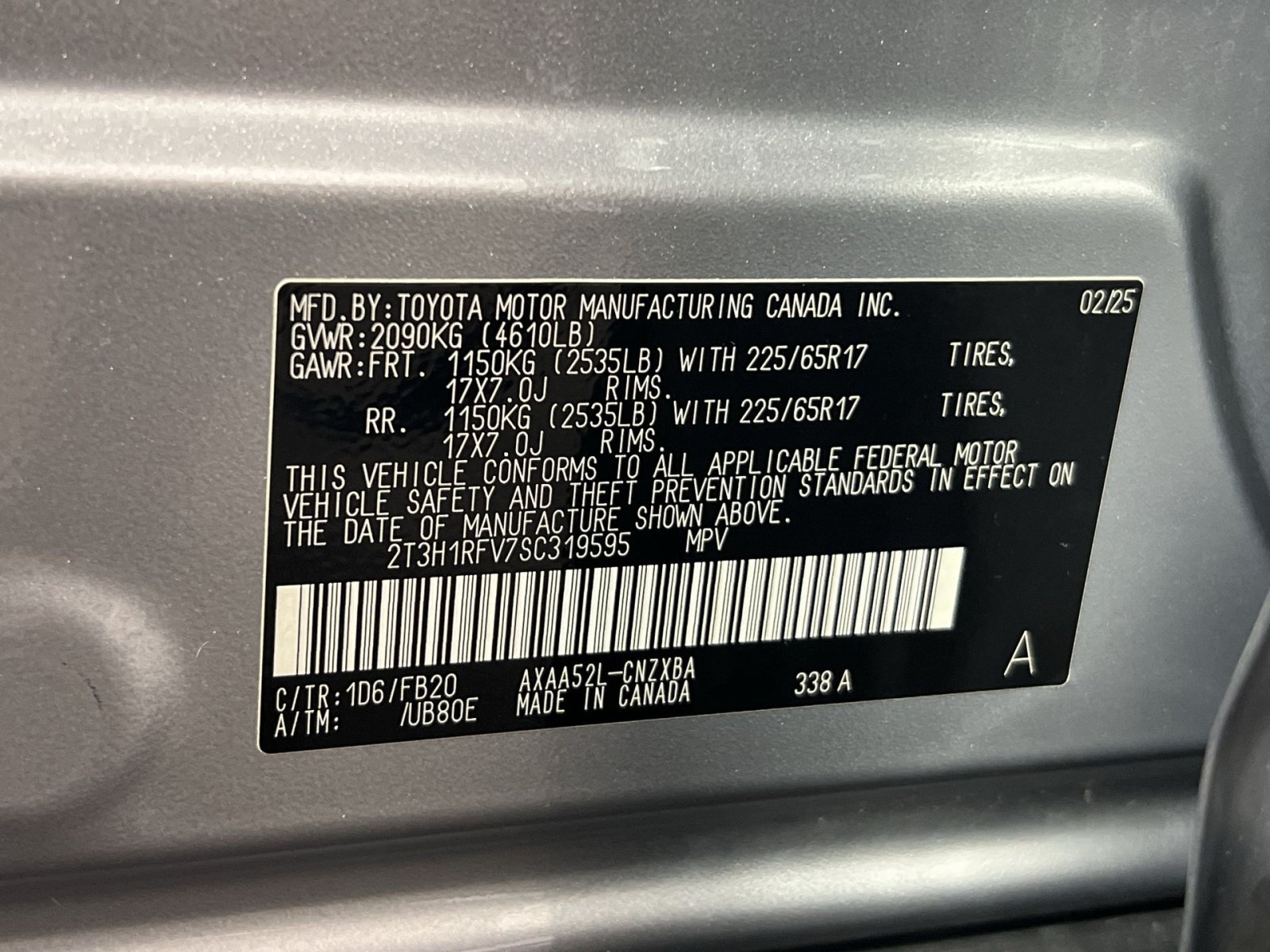 Used 2025 Toyota RAV4 LE FWD image 30
