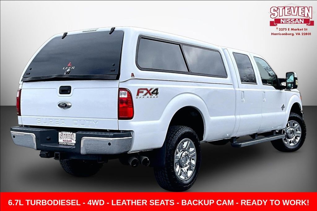 Used 2015 Ford F350 Lariat w/ Lariat Ultimate Package image 6