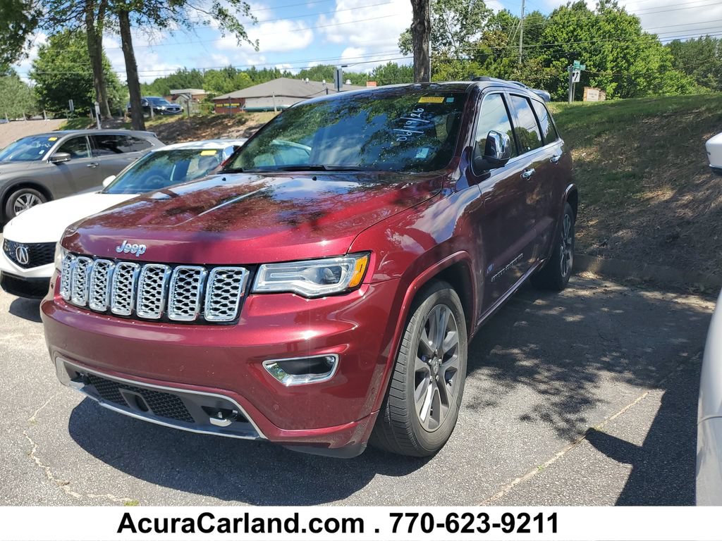 Used 2017 Jeep Grand Cherokee Overland w/ Jeep Active Safety Group