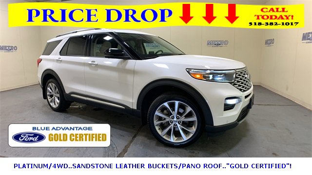 Certified 2022 Ford Explorer Platinum w/ Equipment Group 601A