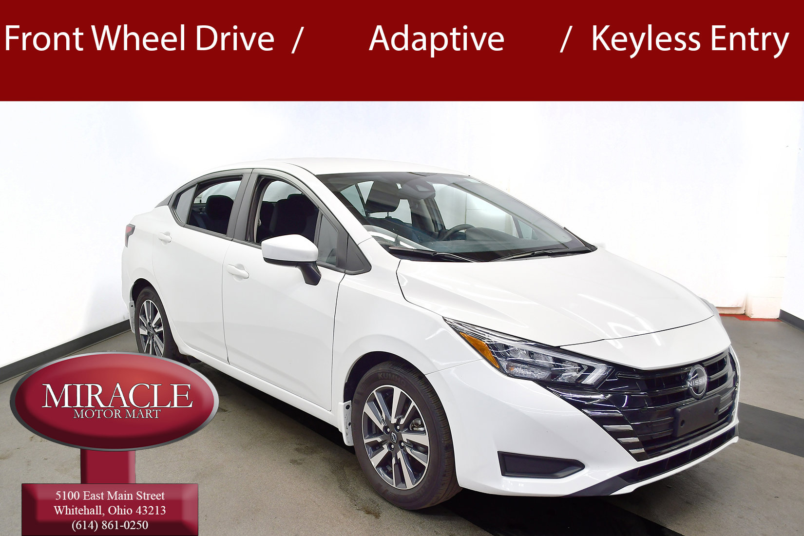 Used 2025 Nissan Versa SV w/ Trunk Package FWD image 1
