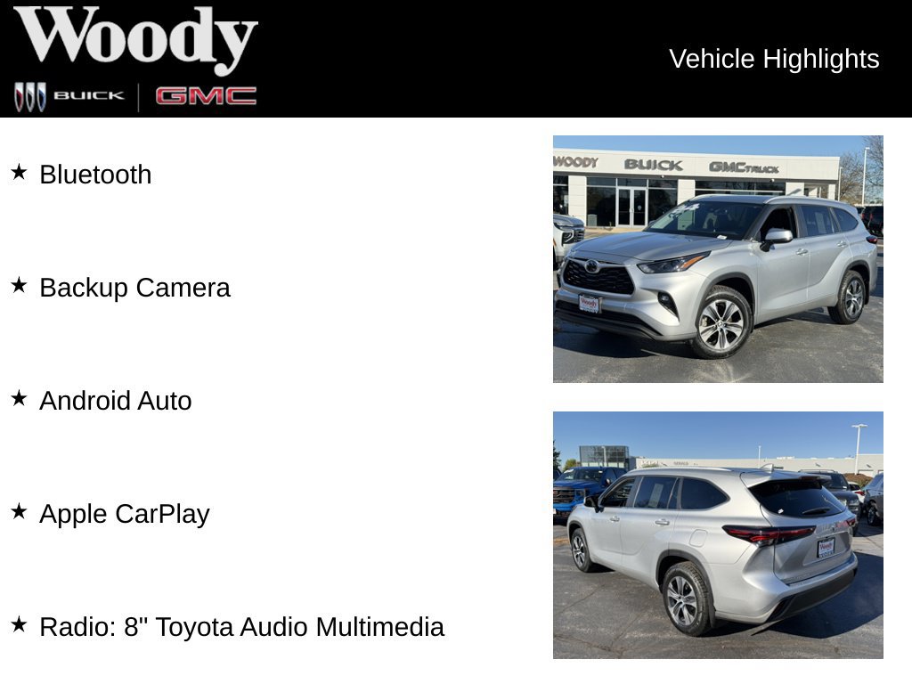 Used 2024 Toyota Highlander XLE FWD image 3