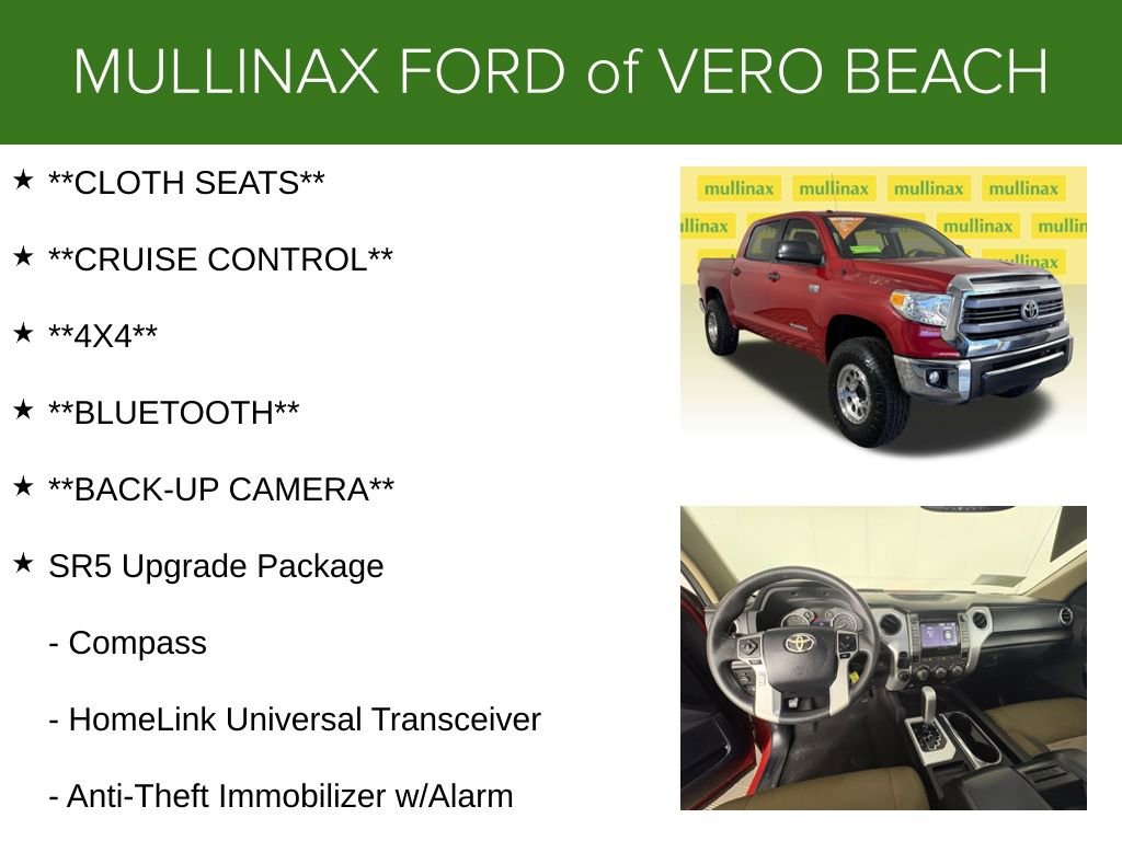 Used 2015 Toyota Tundra SR5 w/ SR5 Upgrade Package image 5