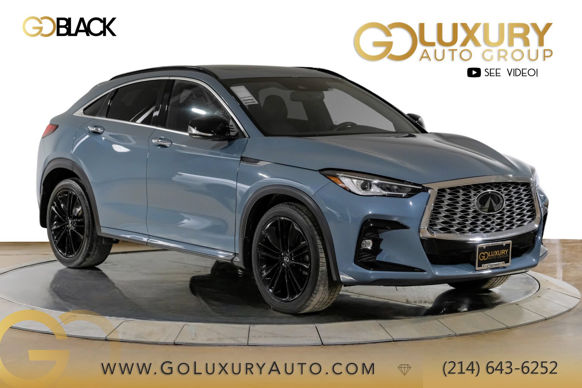 Used 2023 INFINITI QX55 Luxe w/ Cargo Package AWD/4WD image 1
