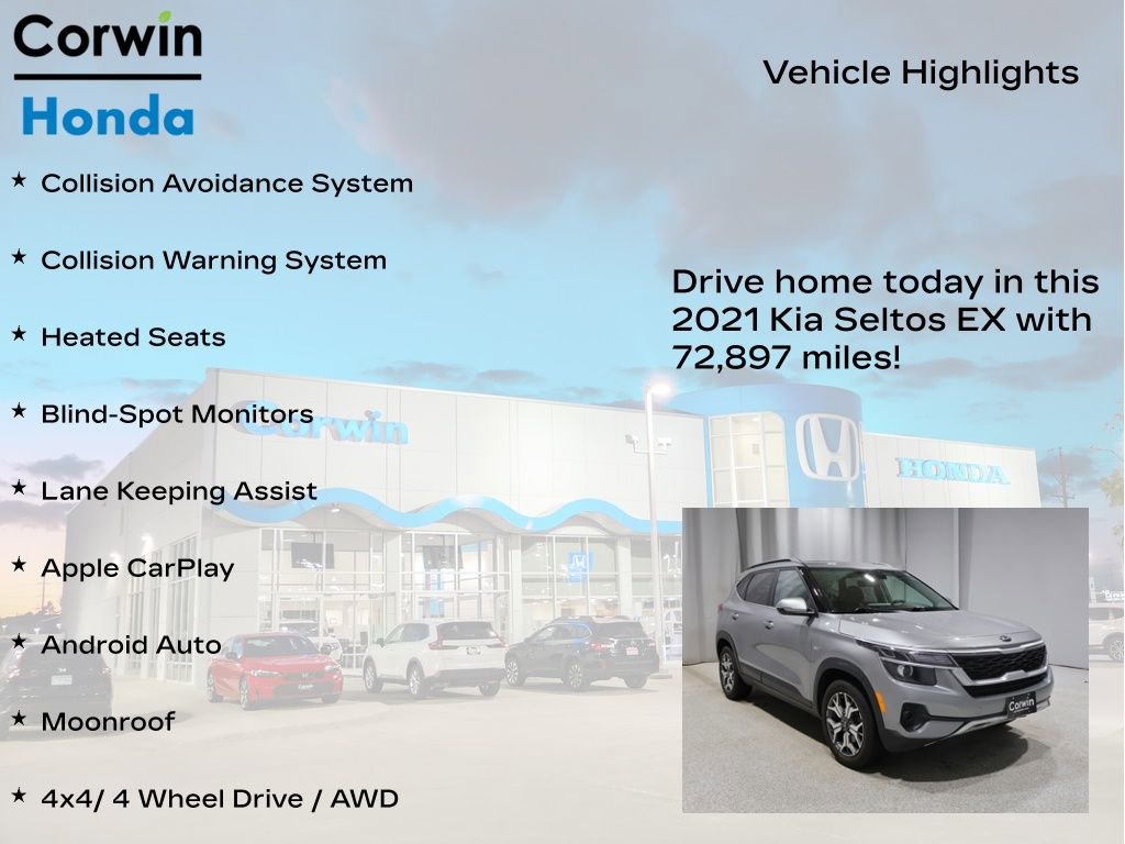 Used 2021 Kia Seltos EX image 6