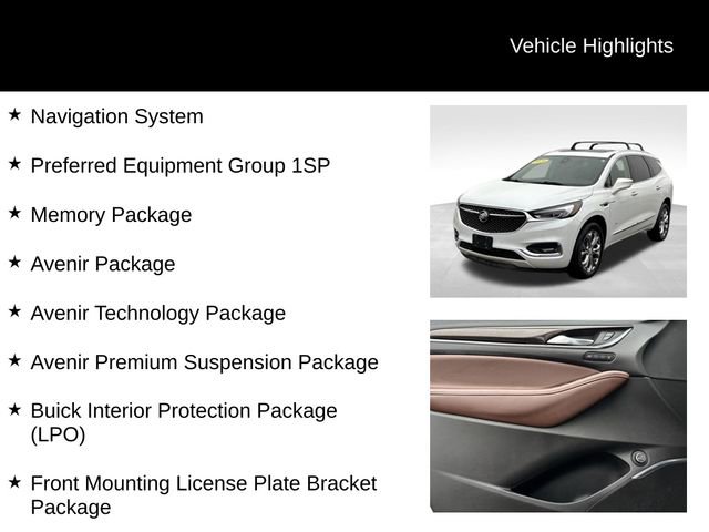Used 2020 Buick Enclave Avenir w/ Avenir Technology Package image 8