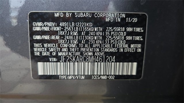 Used 2021 Subaru Forester Sport w/ Popular Package #2 image 32