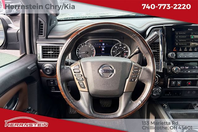Used 2021 Nissan Titan Platinum Reserve w/ Off Road Protection Package AWD/4WD image 7