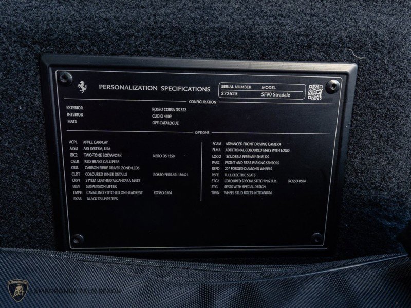 Used 2022 Ferrari SF90 Stradale image 30