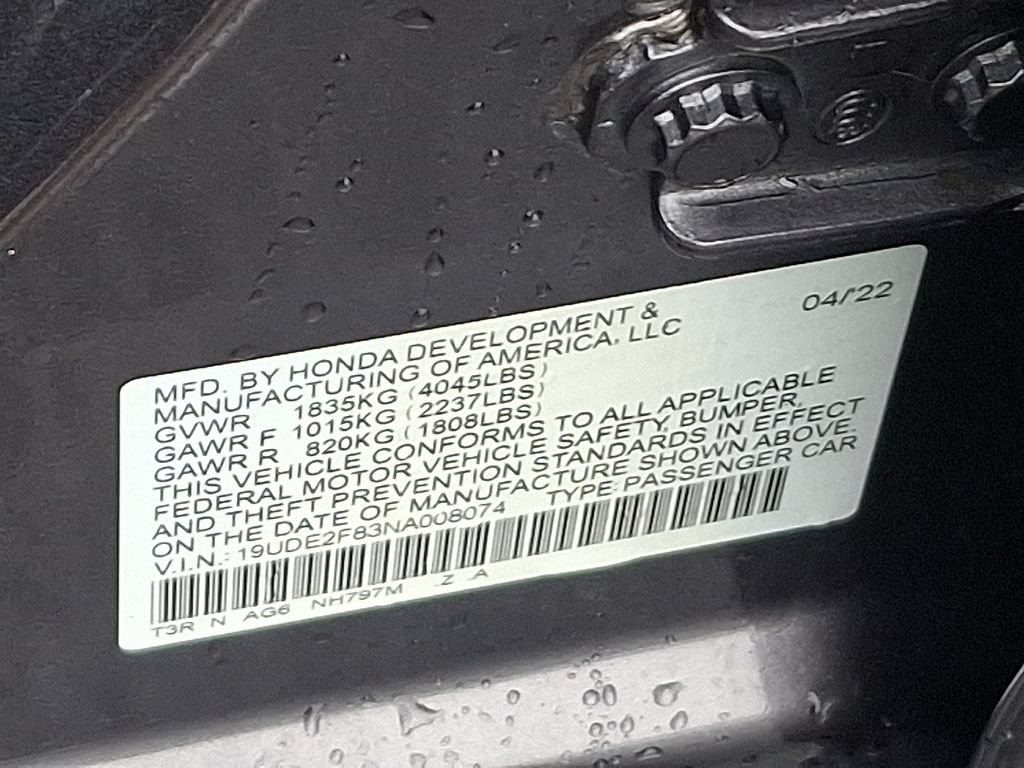 Certified 2022 Acura ILX FWD image 28