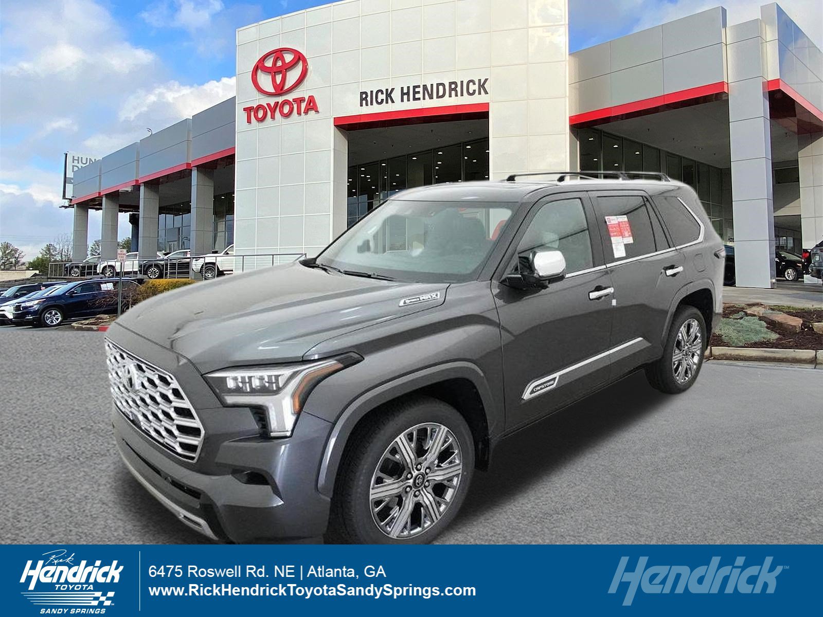 New 2026 Toyota Sequoia Capstone